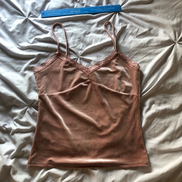 velvet tank top - Picture 1 of 2